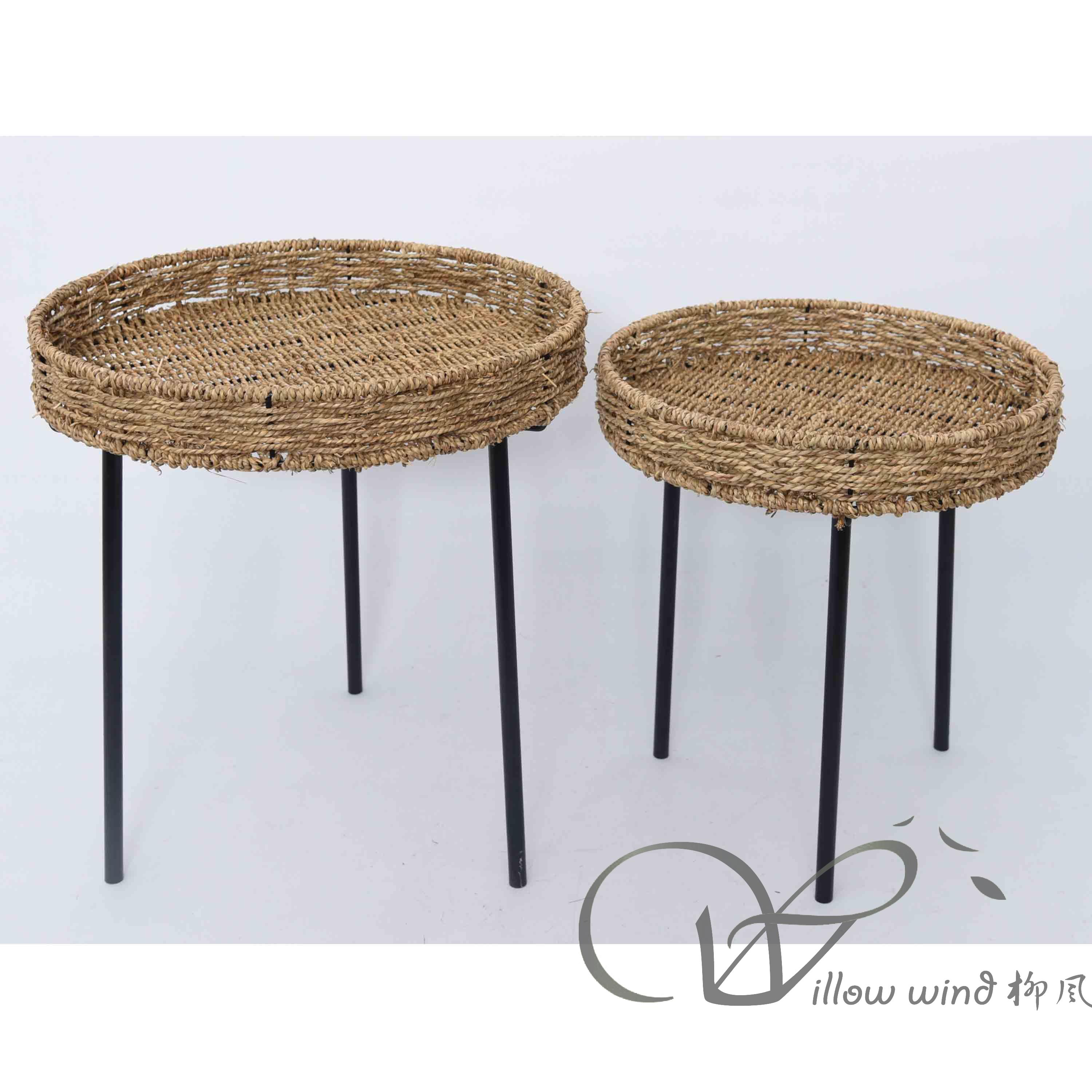 柳風收納，客廳收納柳編筐