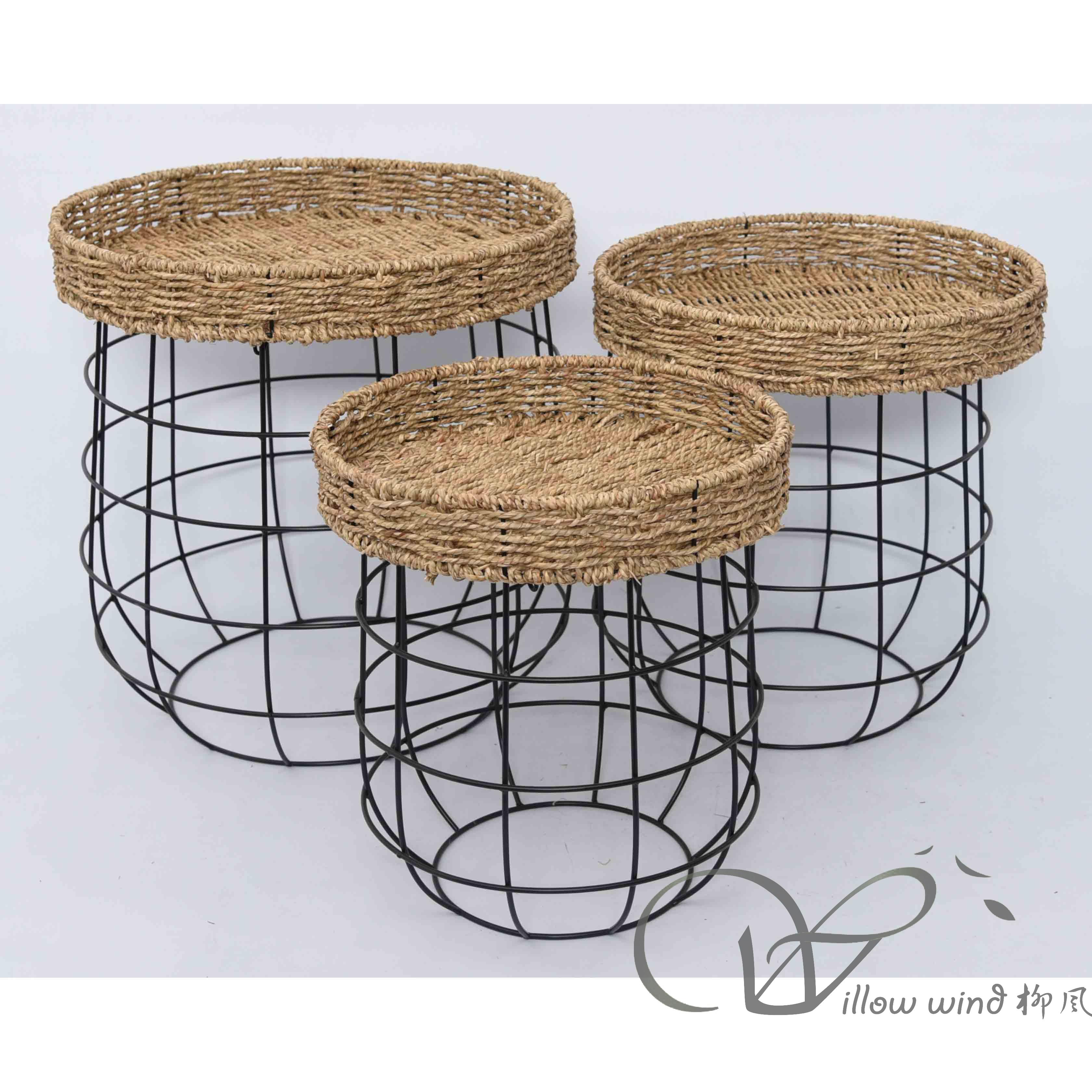 柳風收納，客廳收納柳編筐