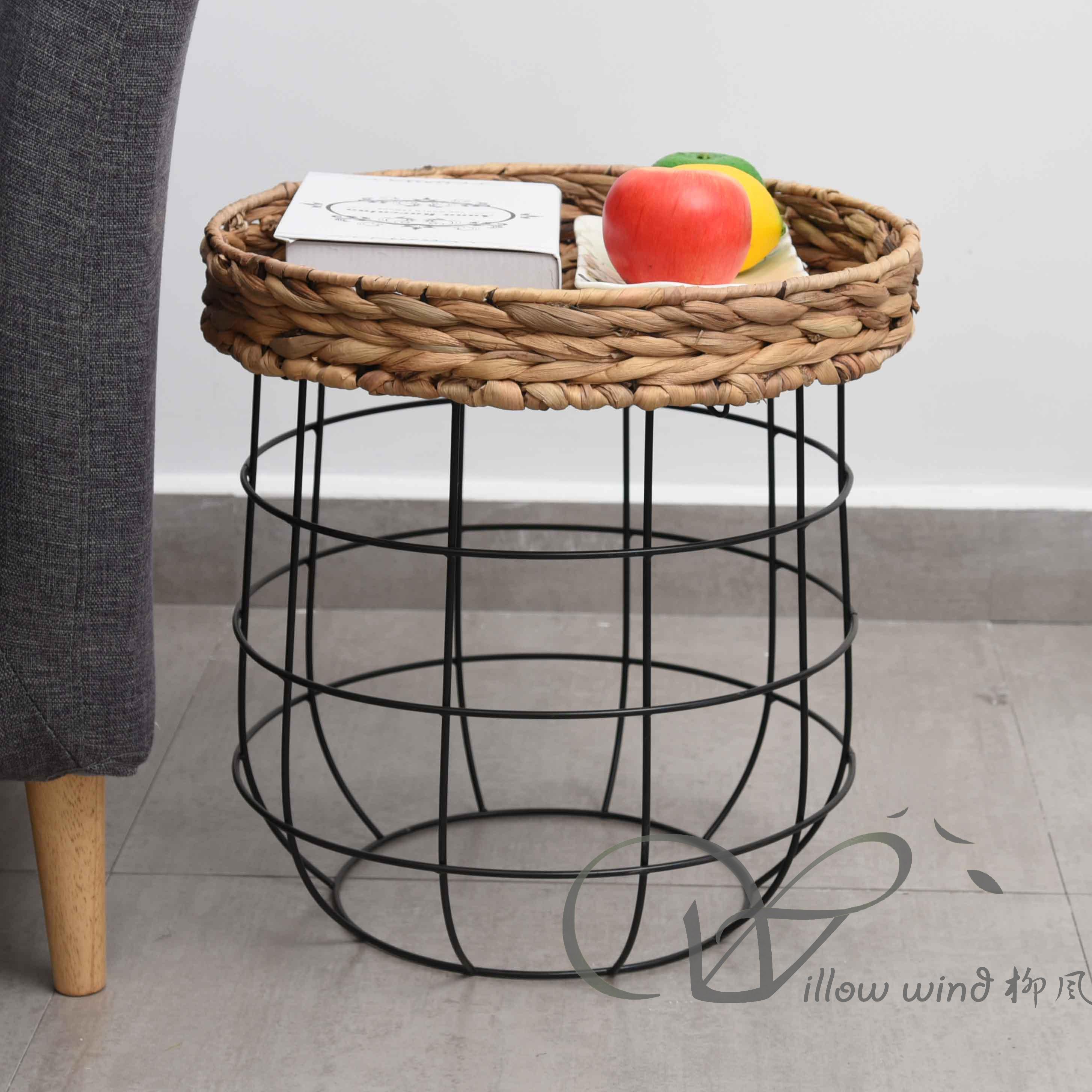 柳風(fēng)收納，客廳收納柳編筐