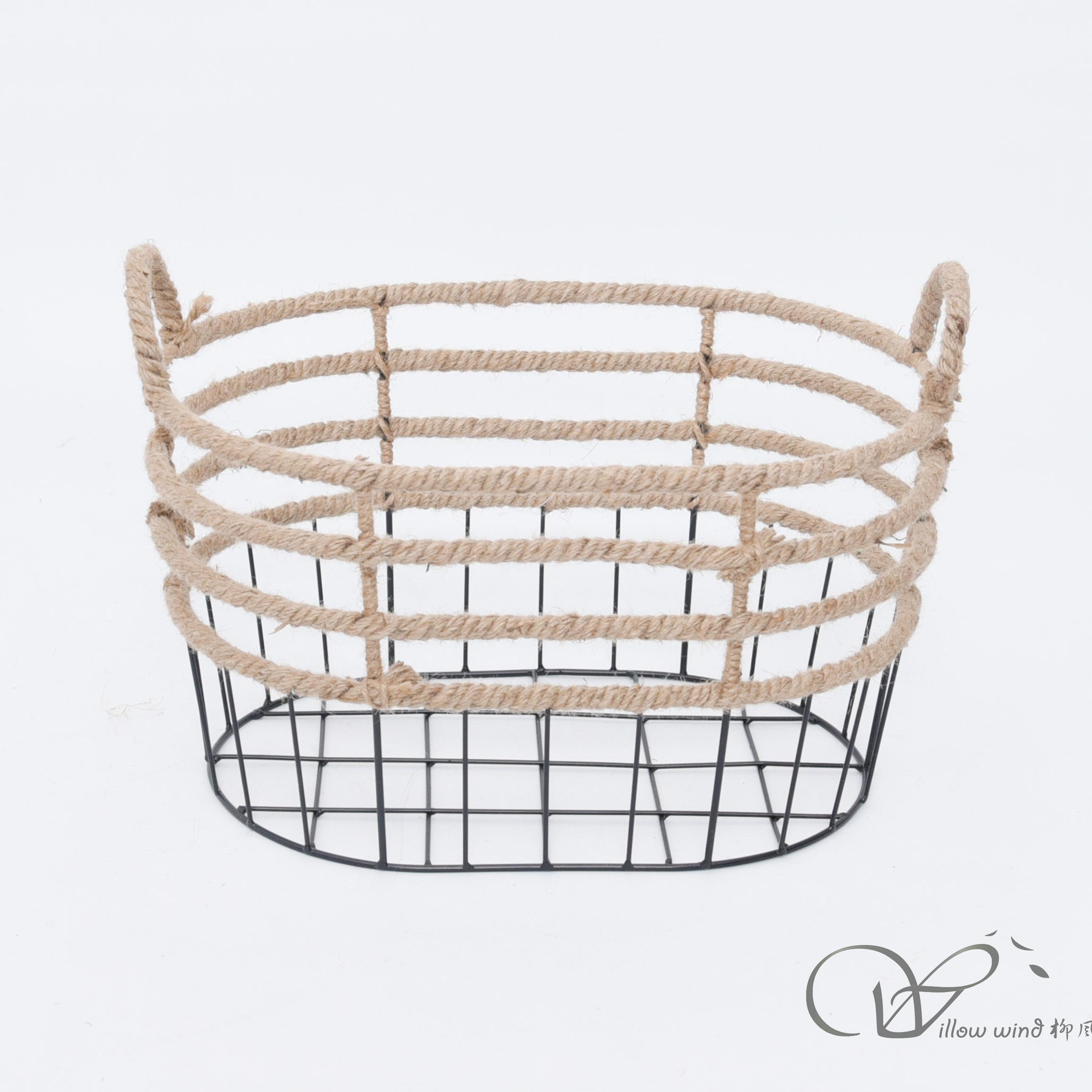 柳風收納，客廳收納柳編筐