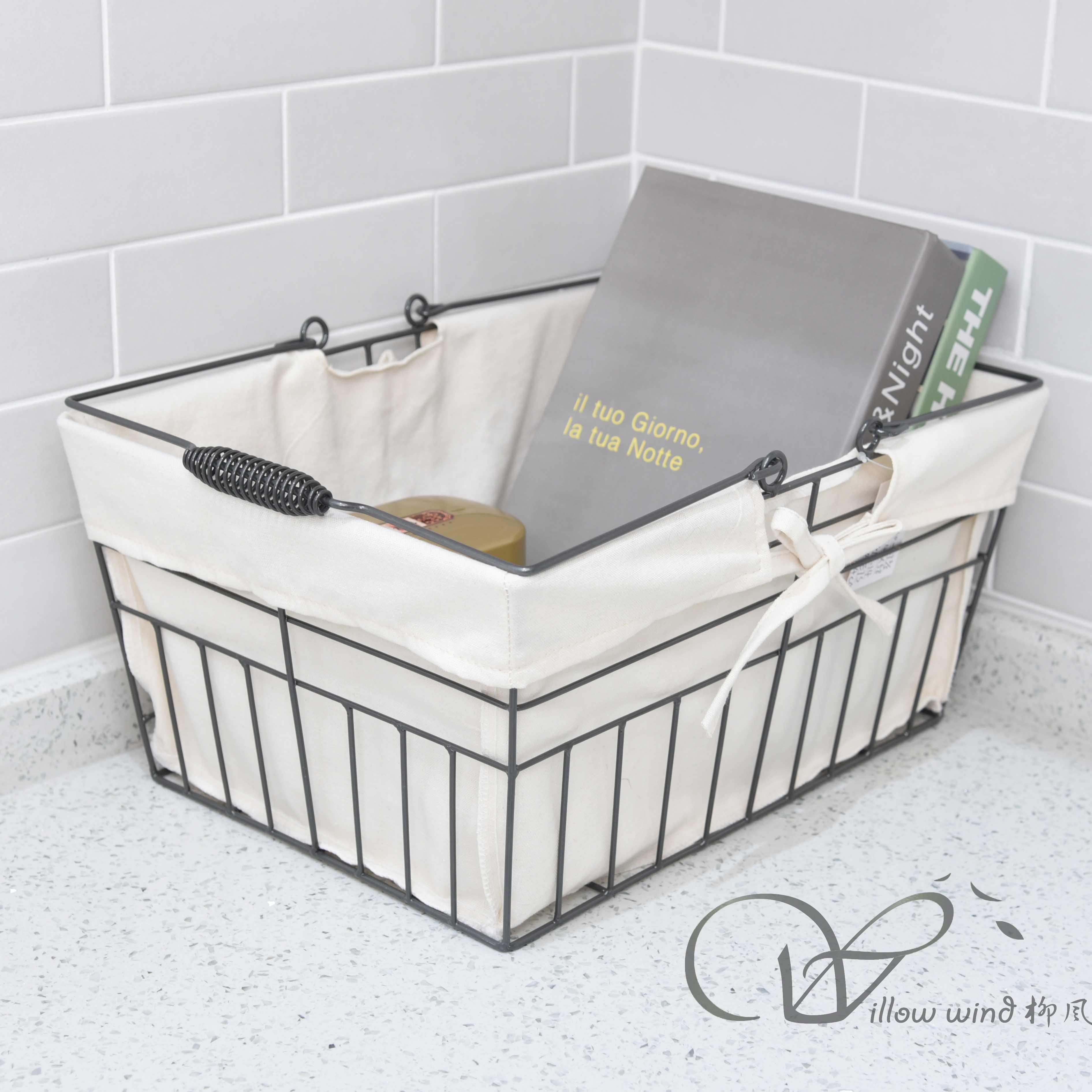 柳風(fēng)收納，客廳收納柳編筐