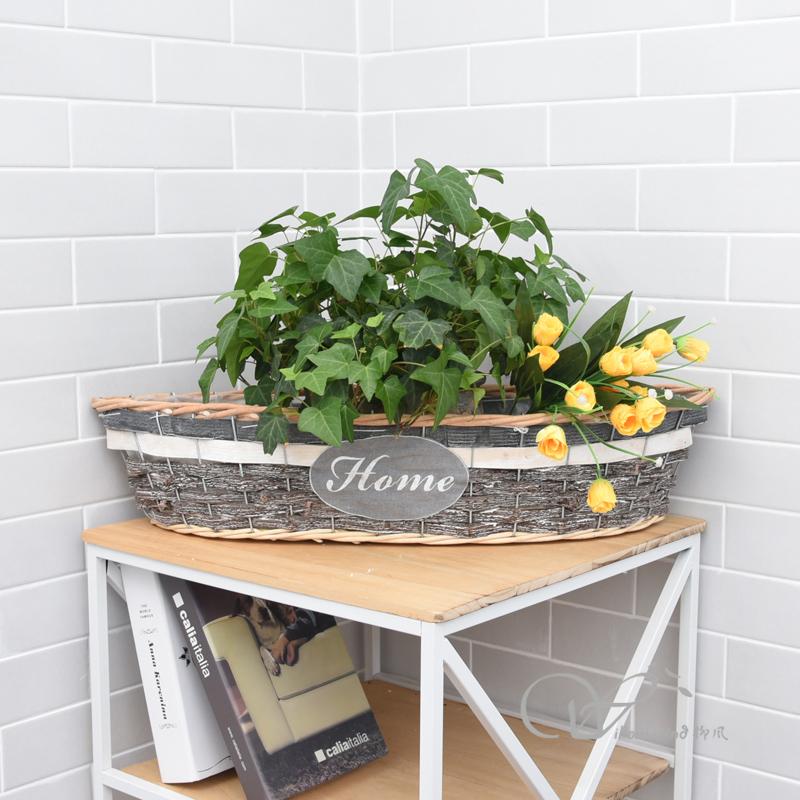 柳風(fēng)收納，客廳收納柳編筐