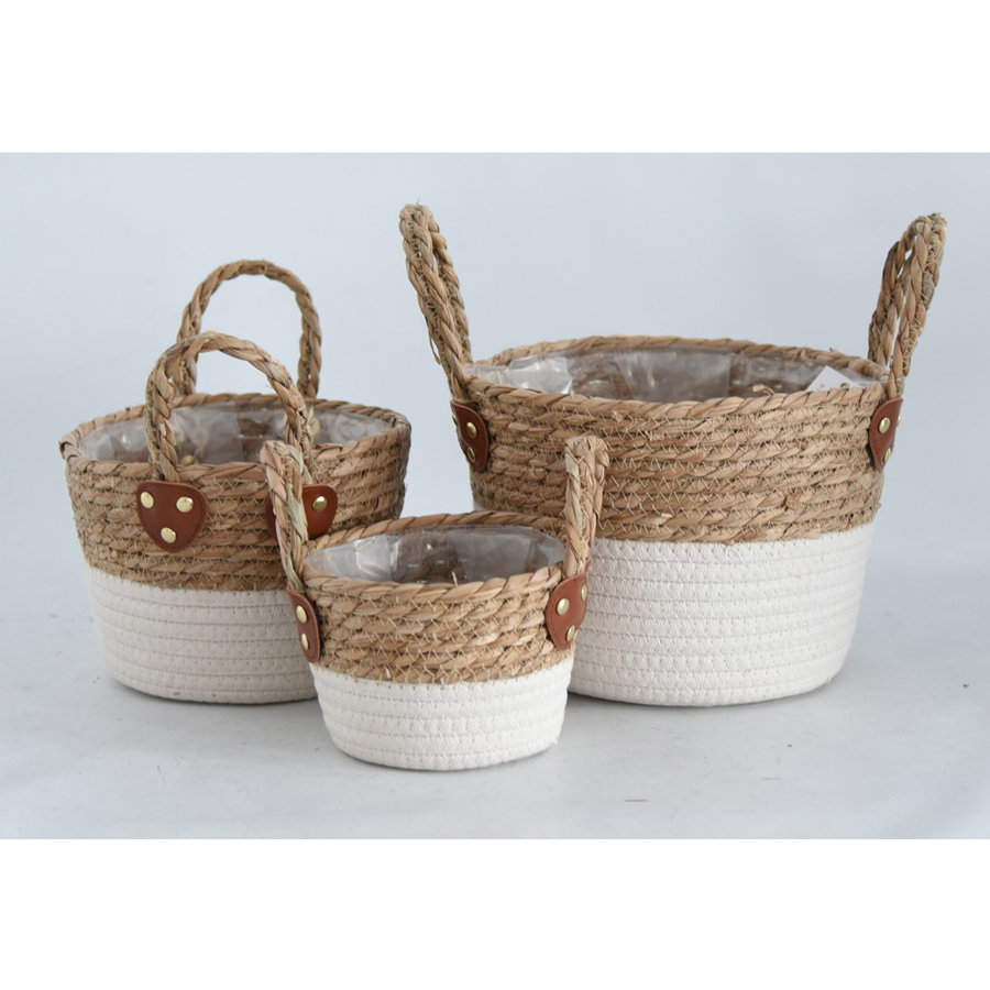 柳風收納，客廳收納柳編筐