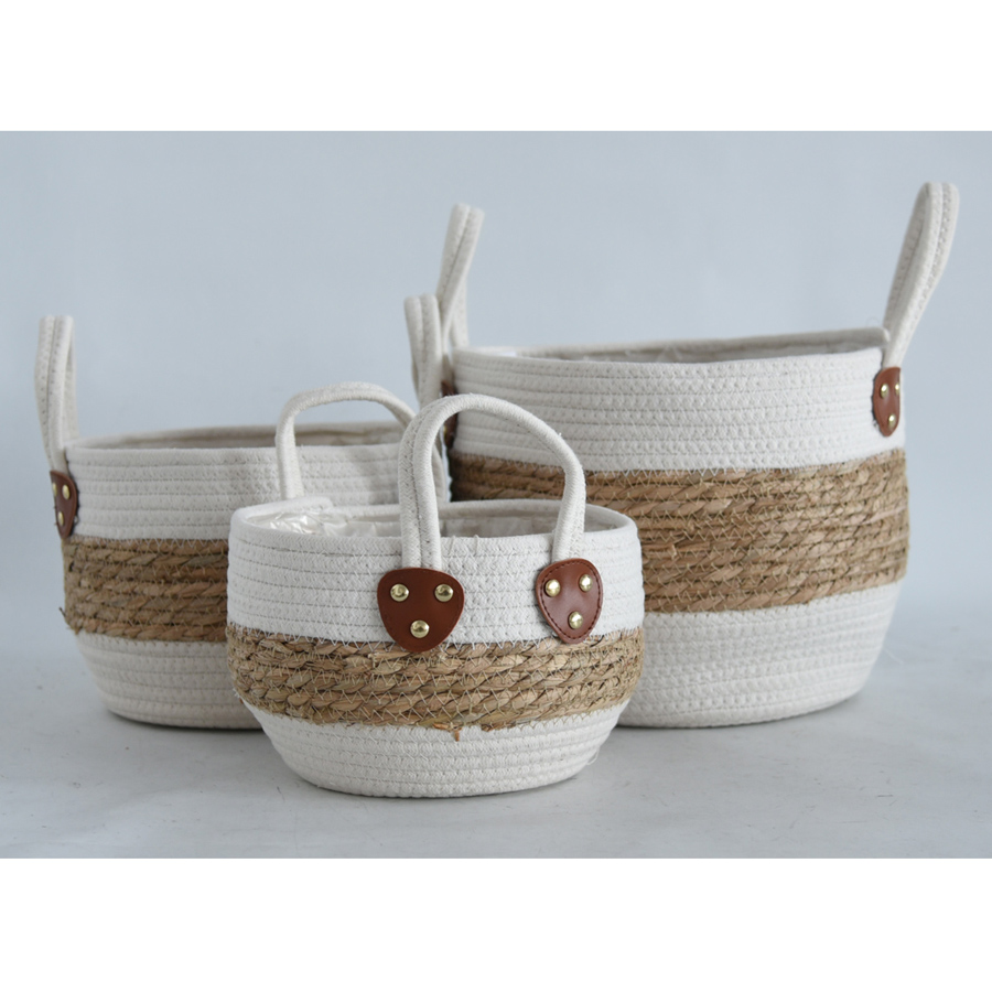 柳風收納，客廳收納柳編筐